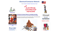Desktop Screenshot of electrical-contractor.net